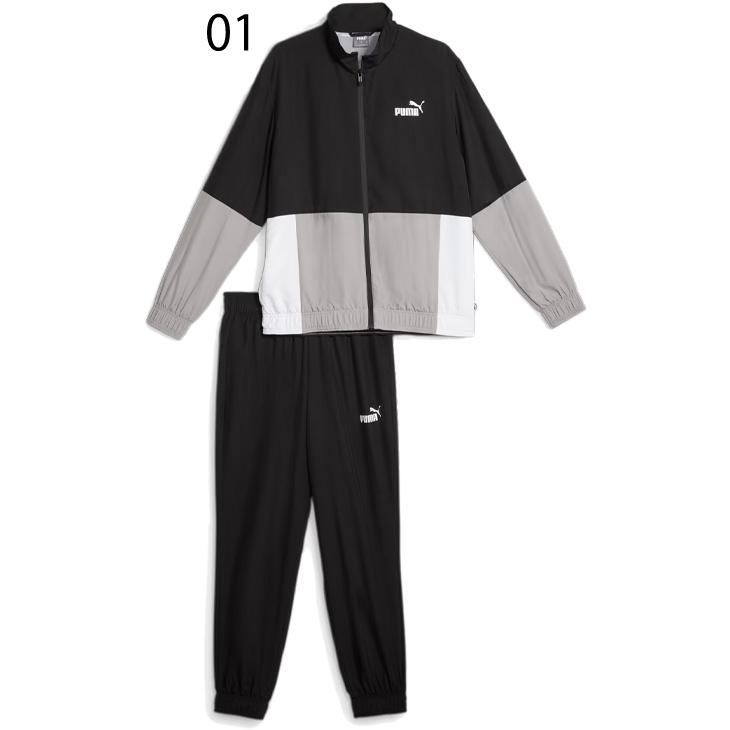PUMA プーマ ウィンドブレーカー 上下 メンズ ウーブン トラック PUMA プーマ ウィンドブレーカー 上下 メンズ ウーブン トラック