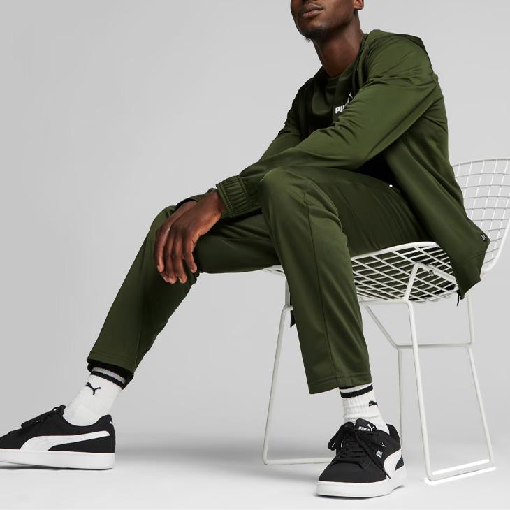 PUMA プーマ ジャージ 上下 メンズ フーデッド ポリスーツ