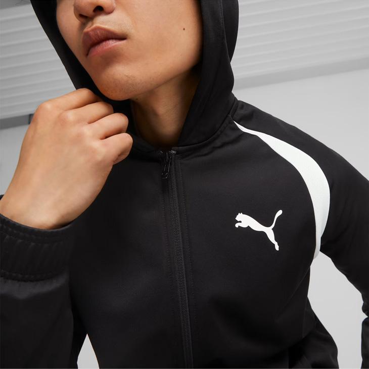 PUMA プーマ ジャージ 上下 メンズ フーデッド ポリスーツ PUMA プーマ ジャージ 上下 メンズ フーデッド ポリスーツ