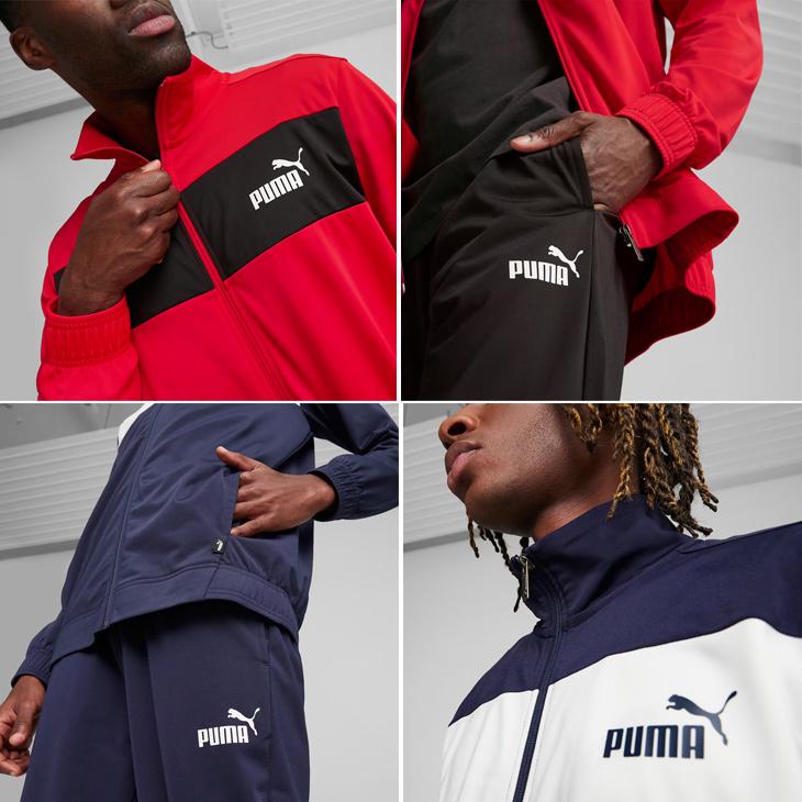 PUMA プーマ ジャージ 上下 メンズ ポリ トレーニングスーツ PUMA プーマ ジャージ 上下 メンズ ポリ トレーニングスーツ