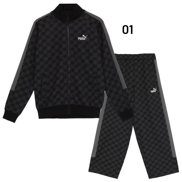 PUMA プーマ ジャージ メンズ 上下 CORE HERITAGE モノグラム PUMA プーマ ジャージ メンズ 上下 CORE HERITAGE モノグラム