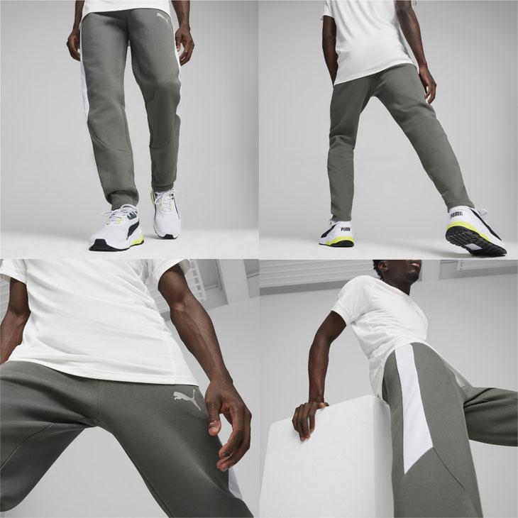 PUMA（プーマ） スウェットパンツ メンズ PUMA EVOSTRIPE エヴォ