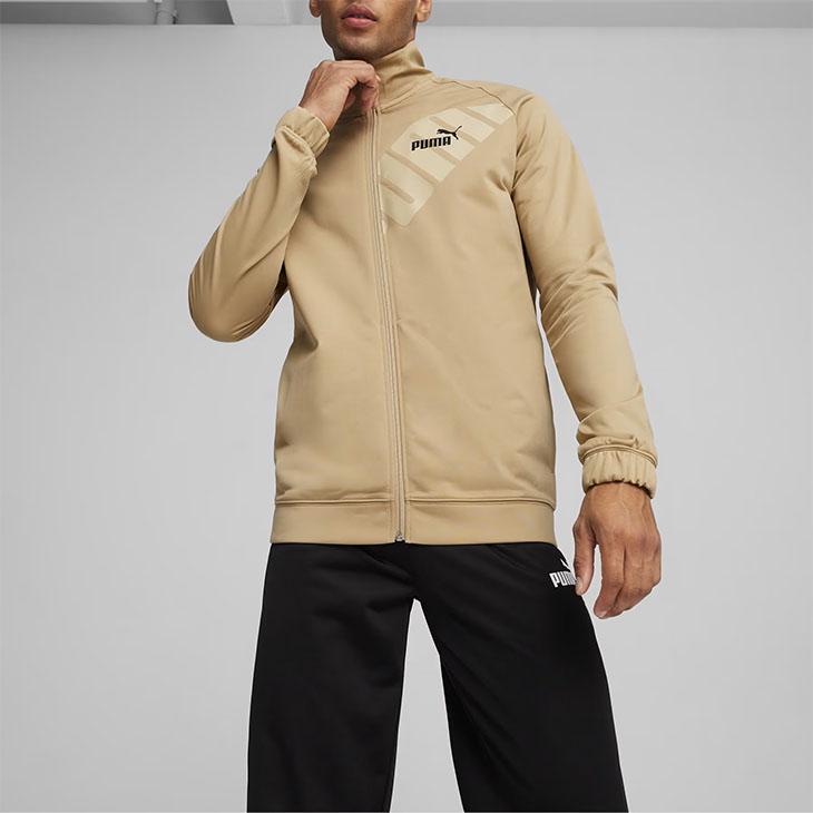 PUMA プーマ ジャージ 上下セット メンズ パワー ポリ トラック PUMA プーマ ジャージ 上下セット メンズ パワー ポリ トラック