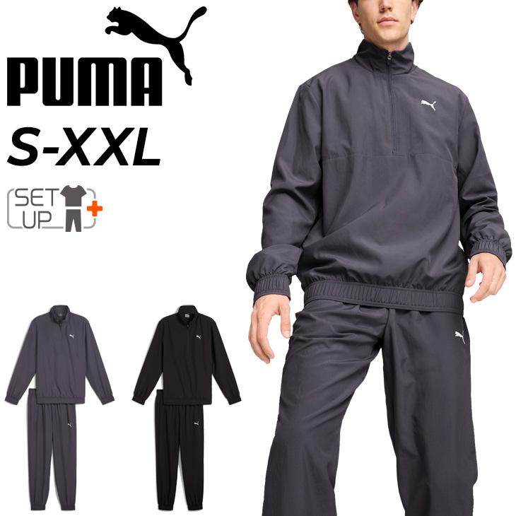 PUMA プーマ トレーニングウェア メンズ 上下 ウーブン ハーフ PUMA プーマ トレーニングウェア メンズ 上下 ウーブン ハーフ