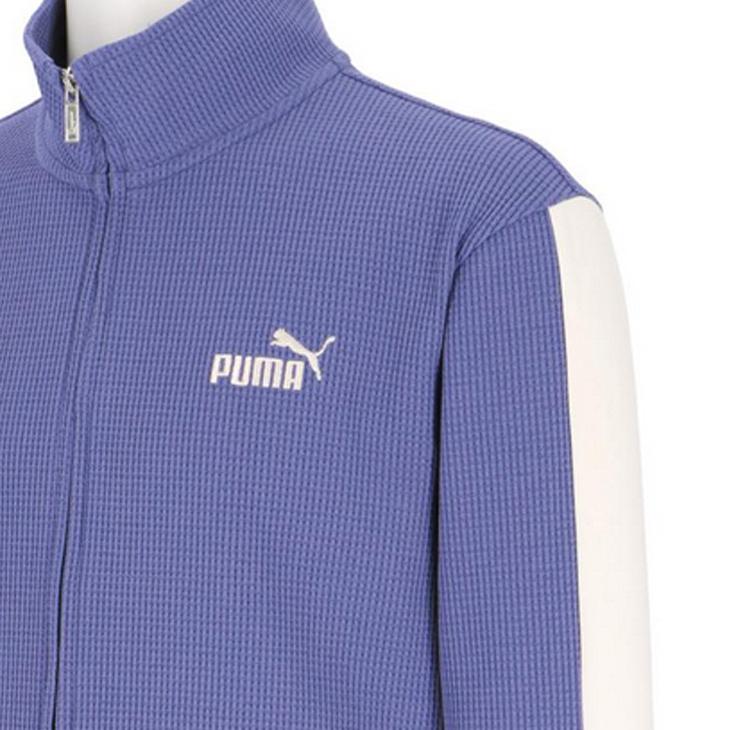 PUMA プーマ ジャージ 長袖 メンズ CORE HERITAGE ワッフル PUMA プーマ ジャージ 長袖 メンズ CORE HERITAGE ワッフル