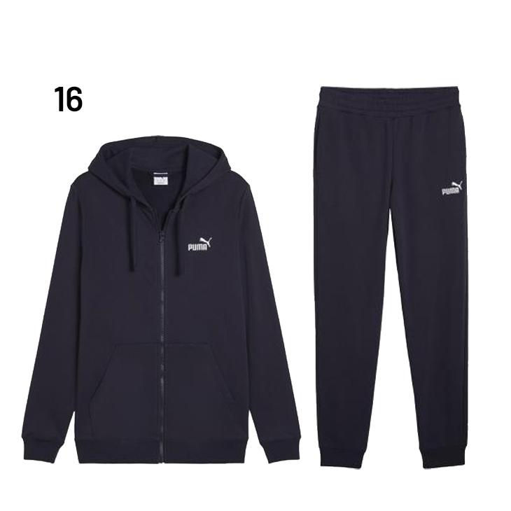 PUMA（プーマ） スウェット メンズ 上下 PUMA ESS NO. 1ロゴ 長袖