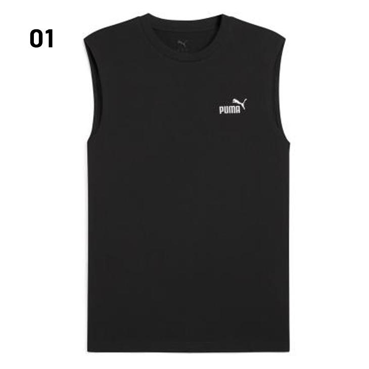 PUMA（プーマ） ノースリーブシャツ メンズ PUMA ESS NO.1ロゴ