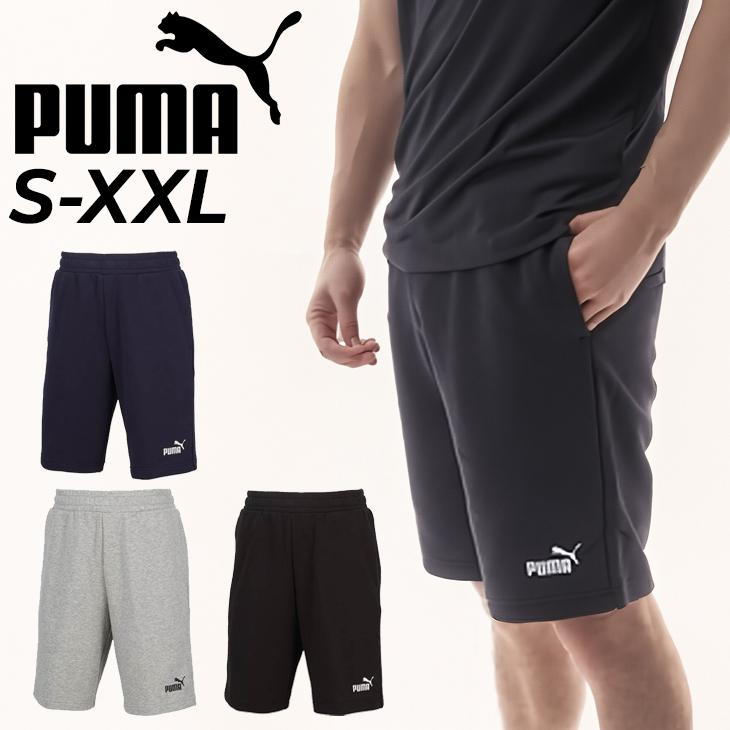 PUMA プーマ スウェット ハーフパンツ メンズ ESS NO.1ロゴ 10