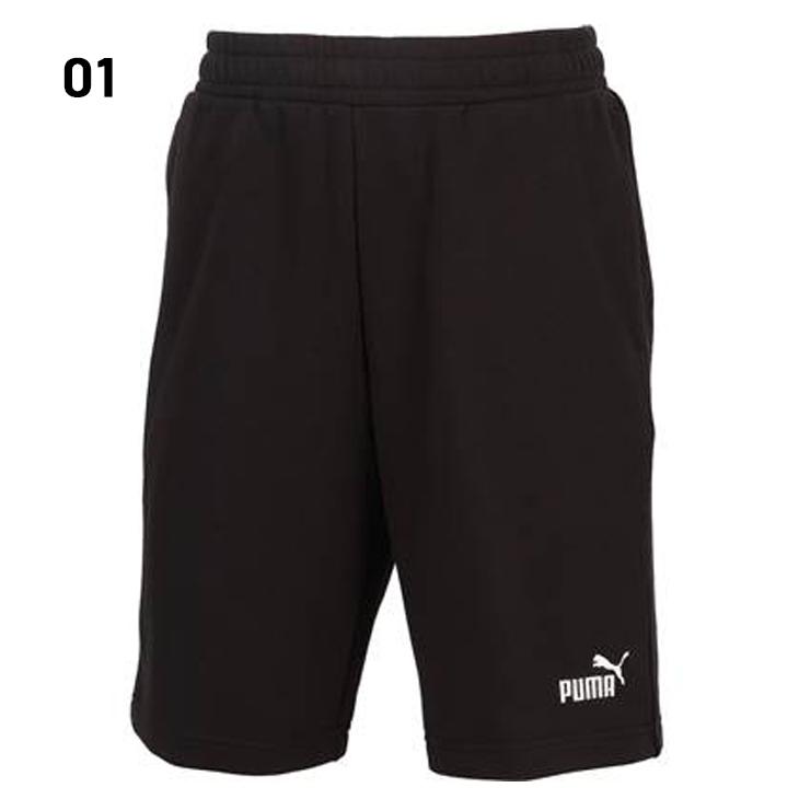 PUMA プーマ スウェット ハーフパンツ メンズ ESS NO.1ロゴ 10