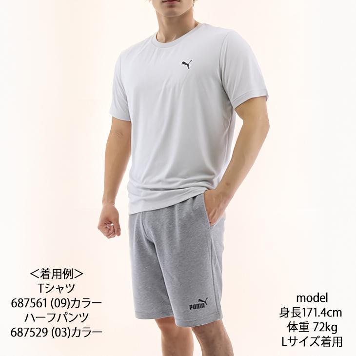 PUMA（プーマ） スウェット ハーフパンツ メンズ PUMA ESS NO.1ロゴ 10