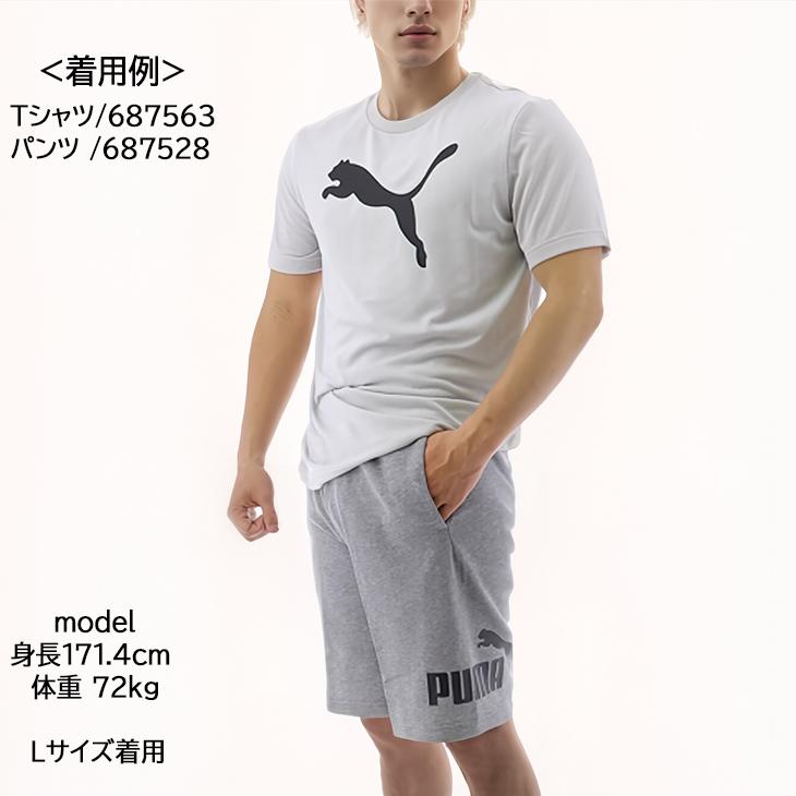 PUMA（プーマ） 半袖 Tシャツ PUMA ESS ポリTシャツ キャットロゴ