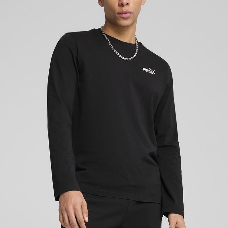 PUMA（プーマ） 長袖シャツ メンズ PUMA ESS No.1ロゴ 長袖 Tシャツ