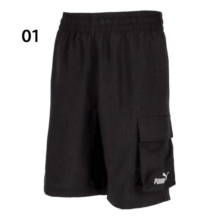 PUMA プーマ ショートパンツ メンズ ESS NO. 1ロゴ ウーブン