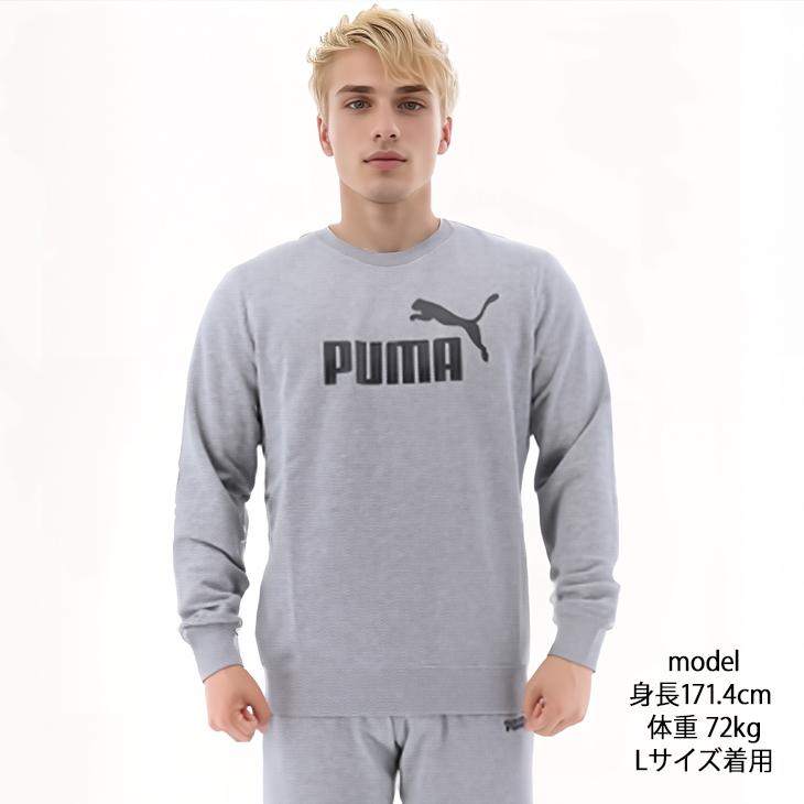 PUMA（プーマ） 長袖 トレーナー メンズ PUMA ESS NO. 1ロゴ クルー 