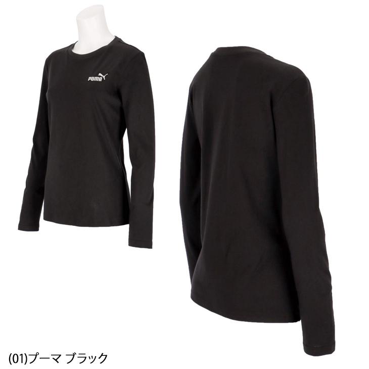 PUMA（プーマ） 長袖 Tシャツ レディース PUMA ESS スモール NO.ロゴ