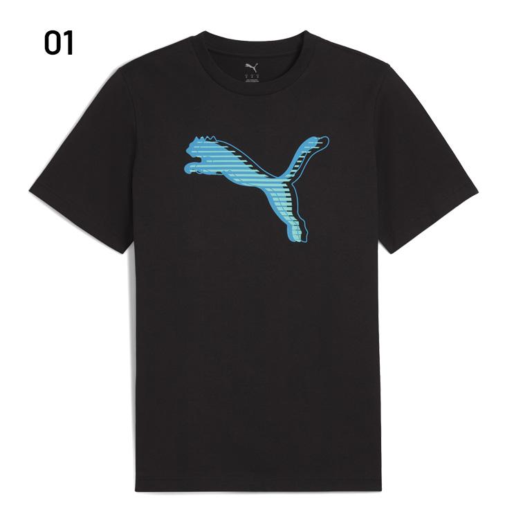 PUMA（プーマ） 半袖 Tシャツ PUMA GRAPHICS キャットロゴ Tシャツ