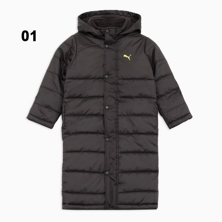 PUMA（プーマ） キッズ ジュニア 防寒 ロングコート PUMA ACTIVE