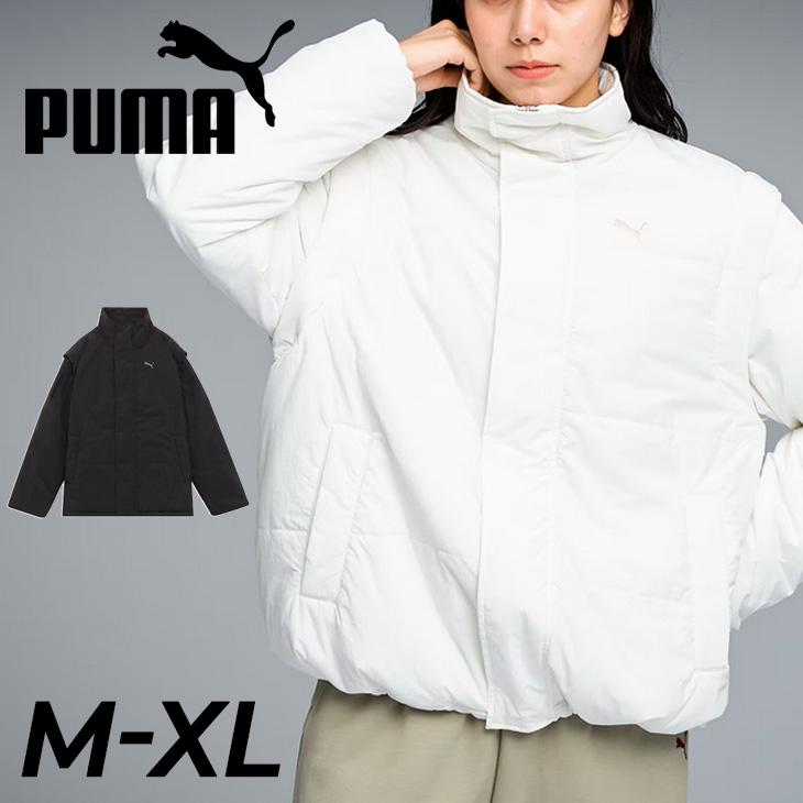 PUMA（プーマ） 中綿ジャケット レディース PUMA 2WAY オータム