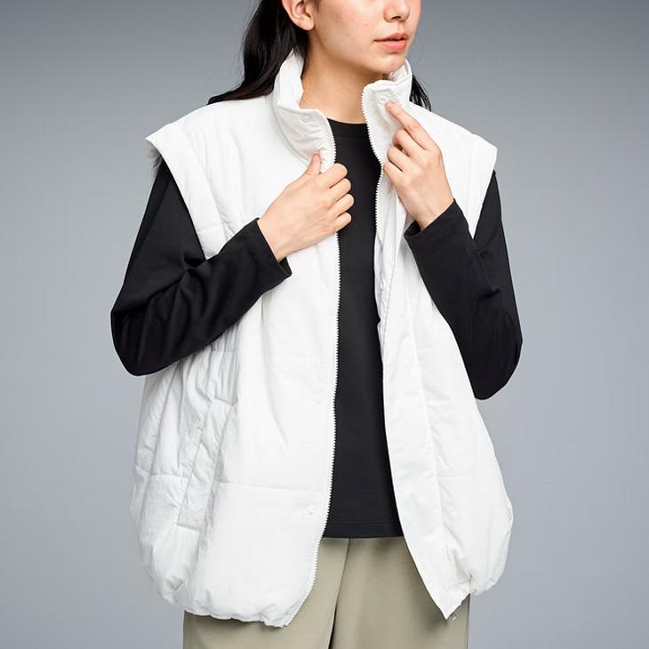 PUMA（プーマ） 中綿ジャケット レディース PUMA 2WAY オータム 