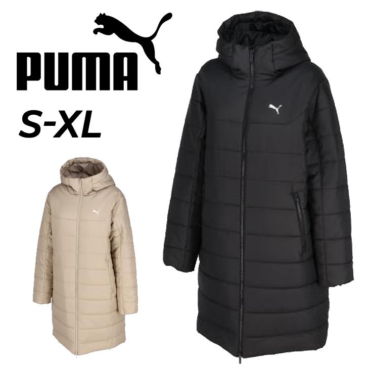 PUMA（プーマ） レディース 中綿コート PUMA ESS フーデッド パデッド
