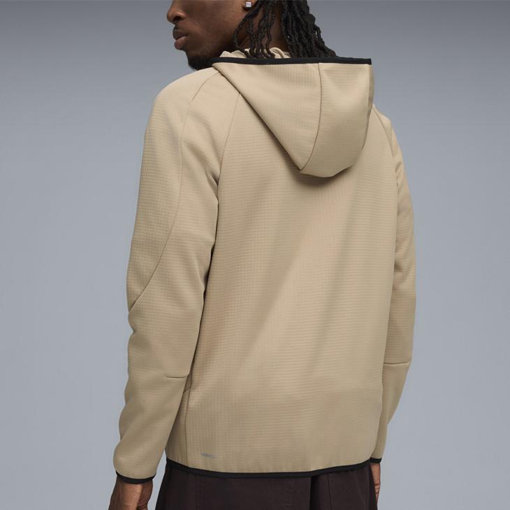 プーマ パーカー 裏起毛 メンズ トレーニングジャケット PUMA EVOSTRIPE ウォーム フルジップフーディ 長袖 男性 スリム スポーツウェア フード付き パーカージャケット スウェット ジャージ ランニング 運動 スウェジャー 秋冬 ブランド アパレル/691116 PUMA（プーマ） パーカー 裏起毛 メンズ トレーニングジャケット PUMA