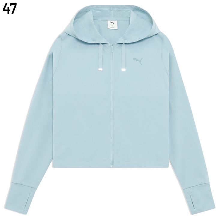 PUMA（プーマ） ジップパーカー 長袖 レディース 接触冷感 PUMA ESS