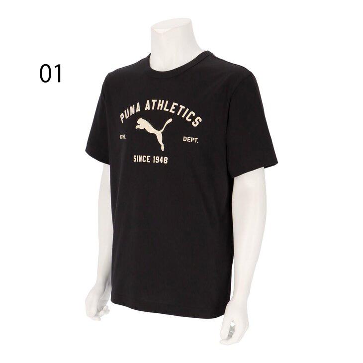 PUMA（プーマ） 半袖 Tシャツ メンズPUMA CLASS グラフィックT 半袖