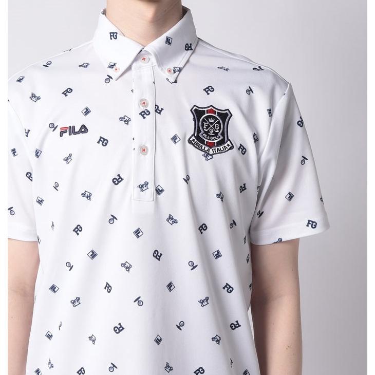 FILA フィラゴルフ 半袖 ポロシャツ メンズ ゴルフウェアFILA