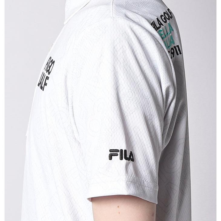 FILA（フィラ） フィラゴルフ 半袖 ポロシャツ メンズ ゴルフウェア