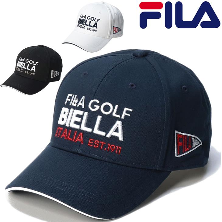 FILA（フィラ） フィラゴルフ メンズ ゴルフキャップ 帽子 FILA GOLF