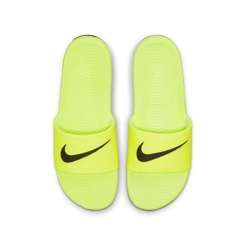 【新品】 ナイキ サンダル 蛍光イエロー 26cm NIKE（ナイキ） キッズ スポーツサンダル 17-25cm 子供靴 カワスライド