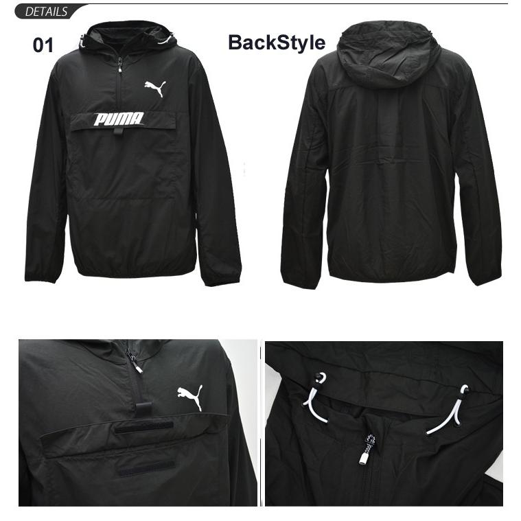 PUMA フード付きジャケット M ブラック 楽天市場】プーマ ウィンドブレーカー キッズ ジュニア 男の子