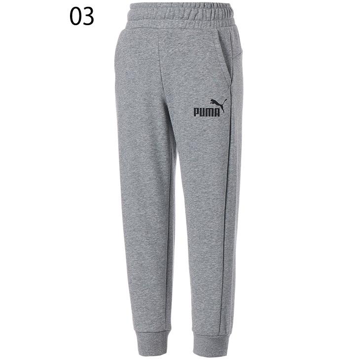 PUMA 長袖ジャージ パンツセット XL グレー/ホワイト PUMA スウェットパンツ キッズ 120-160cm 子供服 プーマ