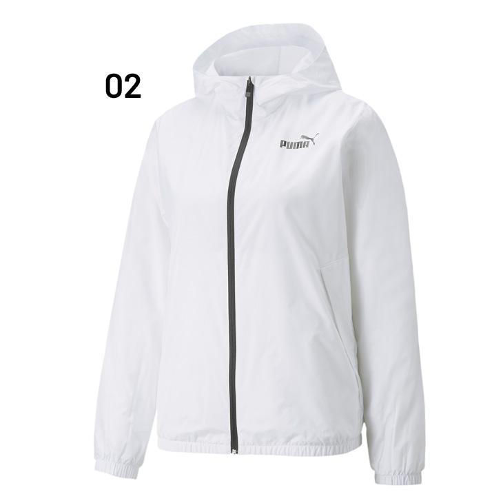 Puma PORSCHE ホワイト ウィンドブレーカー PUMA（プーマ） ウィンドブレーカー レディース アウター PUMA ESS