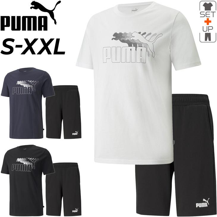 PUMA（プーマ） 半袖Tシャツ ハーフパンツ 上下 セットアップ メンズ