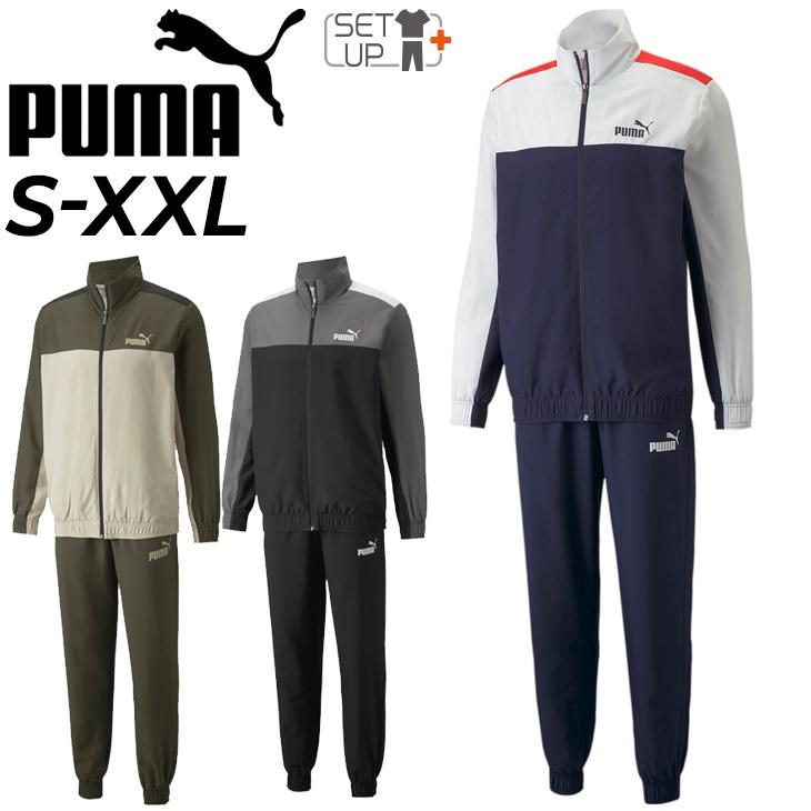 ★新品・未使用★ プーマ PUMA /メンズ ウインド上下セットアップ プーマ PUMA メンズ ウインド上下セット ウーブン カラー
