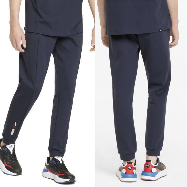 PUMA - papa様検討中　L鶯)プーマ★ウーブン＆綿パンツ 582961ロングスリム プーマ PUMA メンズ ライフスタイルロングパンツ CORE HERITAGE