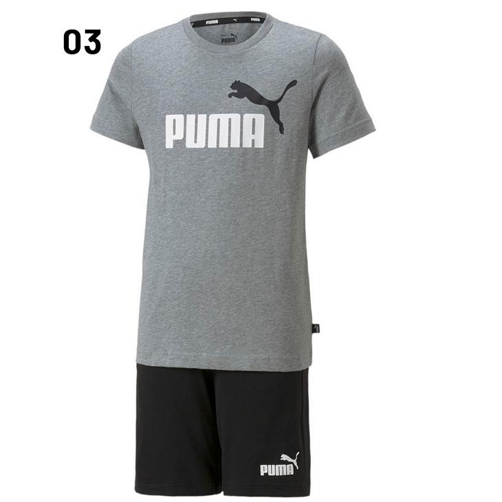 キッズ 半袖Tシャツ ショートパンツ 上下 プーマ PUMA 男の子 140  