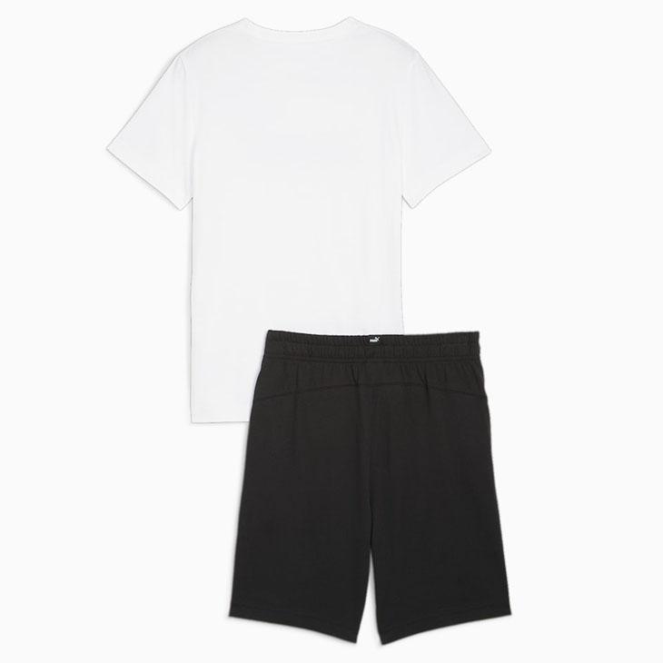 PUMA Tシャツとショートパンツセット　L PUMA プーマ キッズ 半袖Tシャツ ショートパンツ 上下 男の子