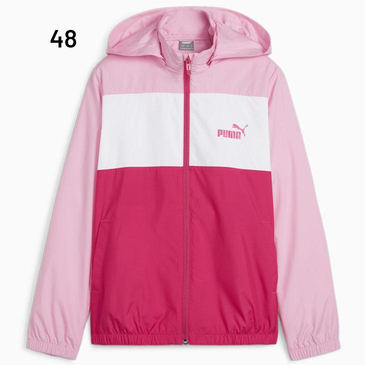 プーマ ジュニア ウィンドブレーカー 長袖 PUMA ESSプラス CB ジャケット 130-160cm 子供服 ウインドブレーカー 子ども用 アウター スポーツウェア /849664-｜apworld｜03