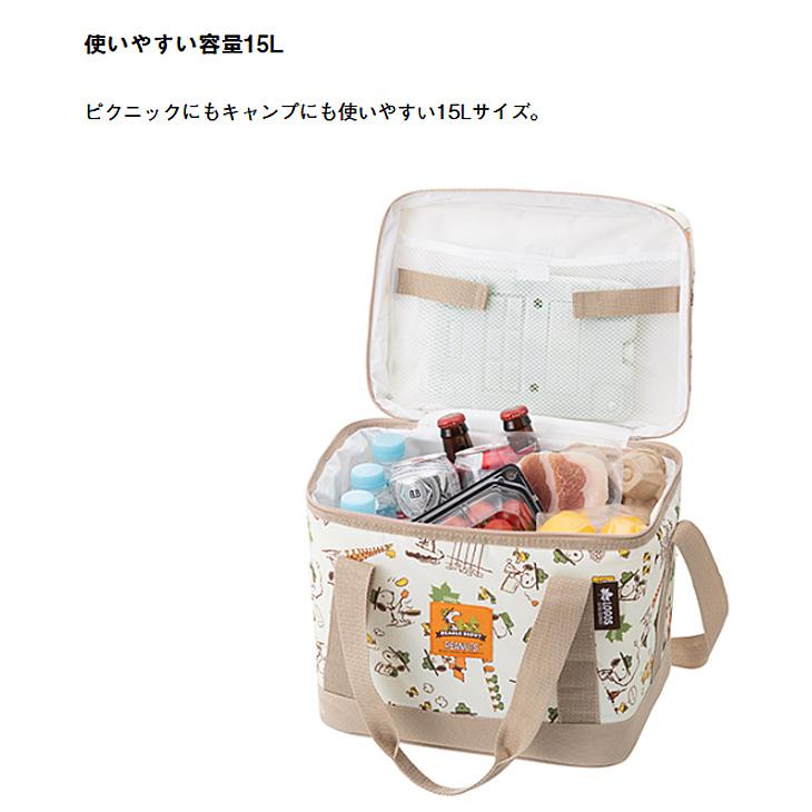 LOGOS ロゴス スヌーピー 保冷バッグ 15L SNOOPY ソフトクーラー LOGOS ロゴス スヌーピー 保冷バッグ 15L SNOOPY ソフトクーラー