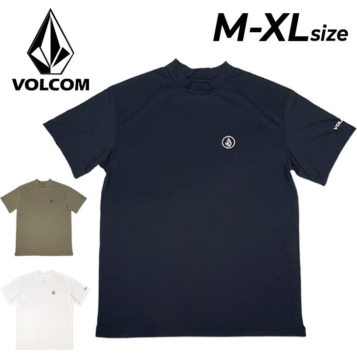 ★VOLCOM★ゴルフシャツ VOLCOM ボルコムゴルフ メンズ 半袖シャツ GOLF モックネック