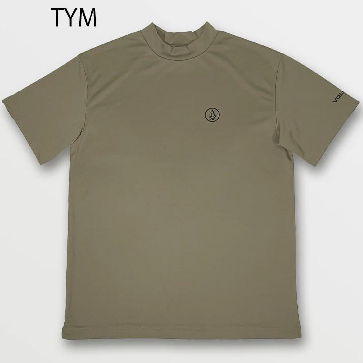 VOLCOM ボルコムゴルフ メンズ 半袖シャツ GOLF モックネック
