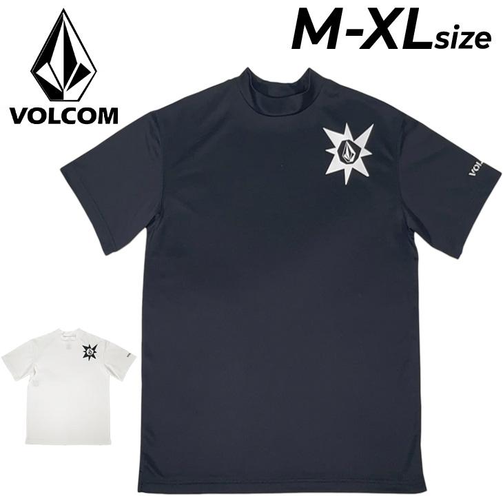 ★VOLCOM★ゴルフシャツ VOLCOM ボルコムゴルフ メンズ 半袖シャツ GOLF モックネック