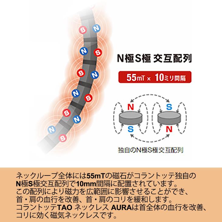 【正規販売店】磁気ネックレス コラントッテ Colantotte メンズ レディース/健康アクセサリー 首肩の血行改善　首のコリ 肩コリ おしゃれ /ABAPH【返品不可】｜apworld｜09