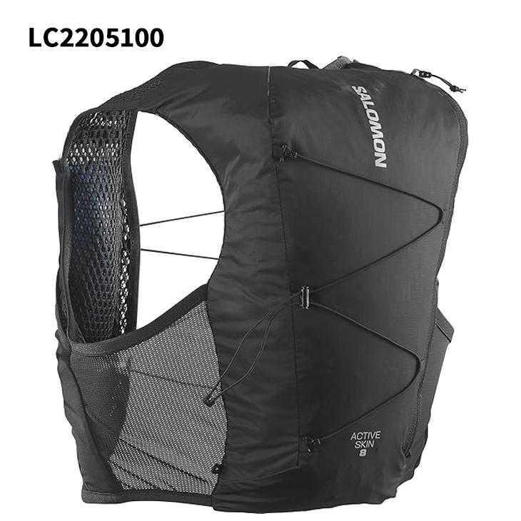 Salomon Active Skin 8 フラスク無しトレラン ザック ベスト SALOMON（サロモン） ランニングベスト 約8L フラスクなし メンズ