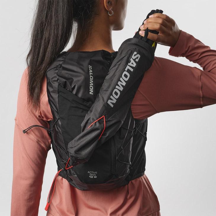 SALOMON（サロモン） レディース ランニングベスト 約12L フラスク付き
