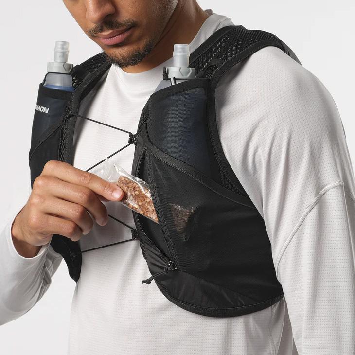 SALOMON ACTIVE SKIN 4 ランニングベスト　L SALOMON サロモン ランニングベスト メンズ ACTIVE SKIN 4