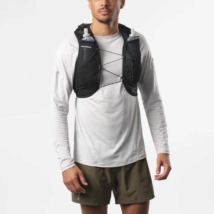 サロモン ランニングベスト フラスク付 メンズ レディース SALOMON