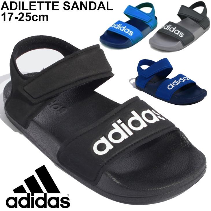 adidas アディダス スポーツサンダル キッズ シューズ ジュニア 男の子 女の子 子供靴 アディダス adidas ADILETTE SANDAL K アディレッタ ストラップサンダル AdiletteSandal-K APWORLD - 通販 - Yahoo ショッピング